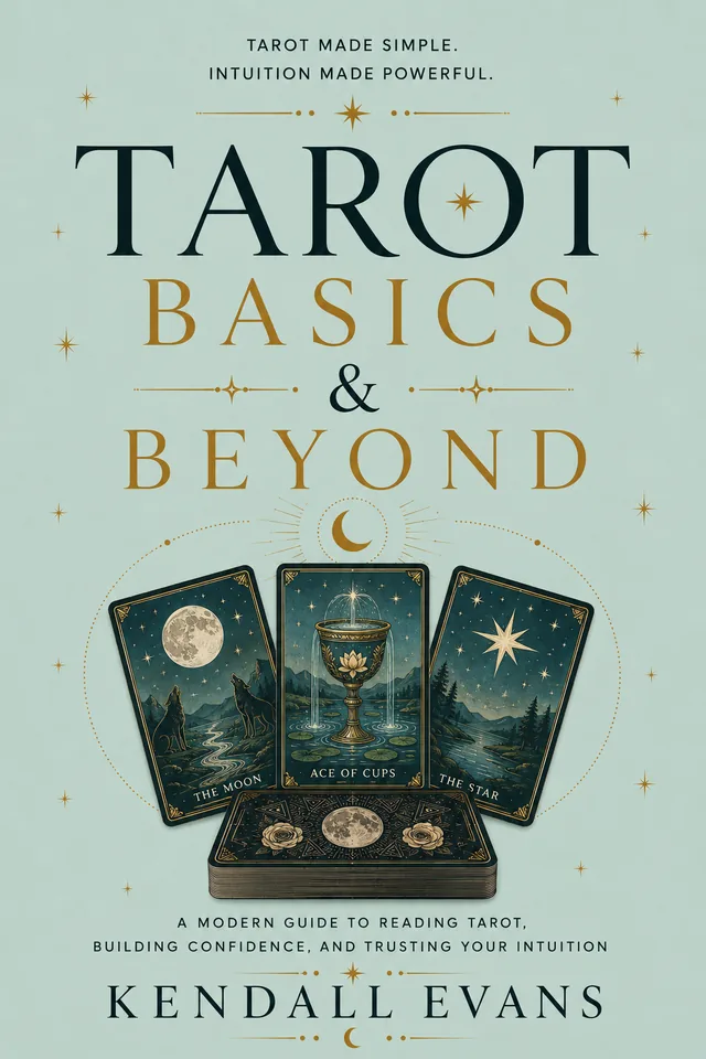 Book cover: Tarot Basics & Beyond by Kendall Evans